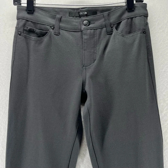 Joe's Jeans Womens 27 Ponte Skinny Jeggings Low Rise Stretch Cotton Blend Gray - Picture 3 of 11